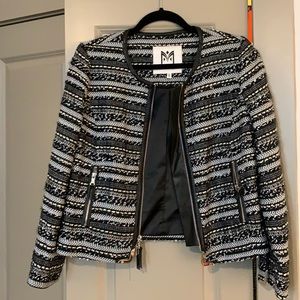 Milly, size 6 jacket, brand new condition, black with feet detailing.